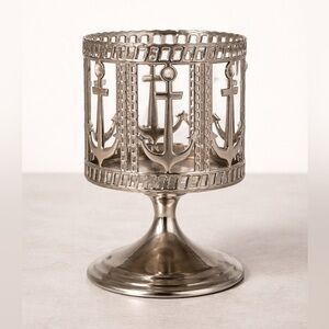 Bath & Body Works Silver Candle Base